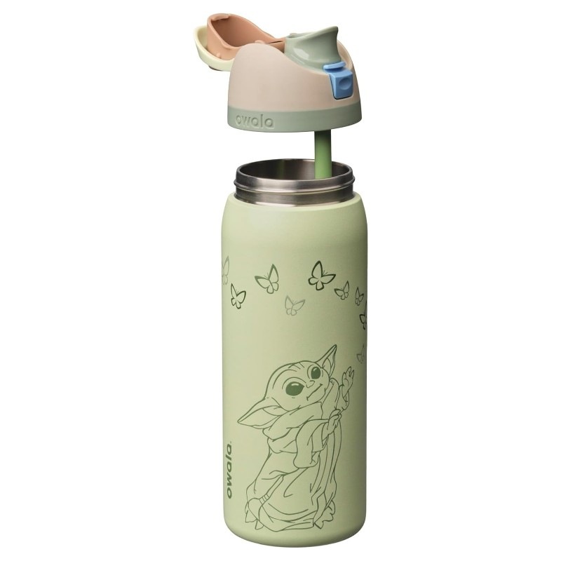 ����� ���� ���������� �������������� �٥ӡ��衼�� ���� Star wars Owala FreeSip 32oz ��946ml GroGu ����ܥȥ� ���ƥ�쥹�ܥȥ�
