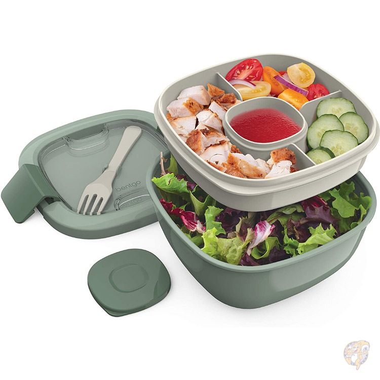 Bentgo �����ܥå��� ������Ȣ ��������� ����ƥ� �٥�ȥ��� Khaki Green BPA�Ի���