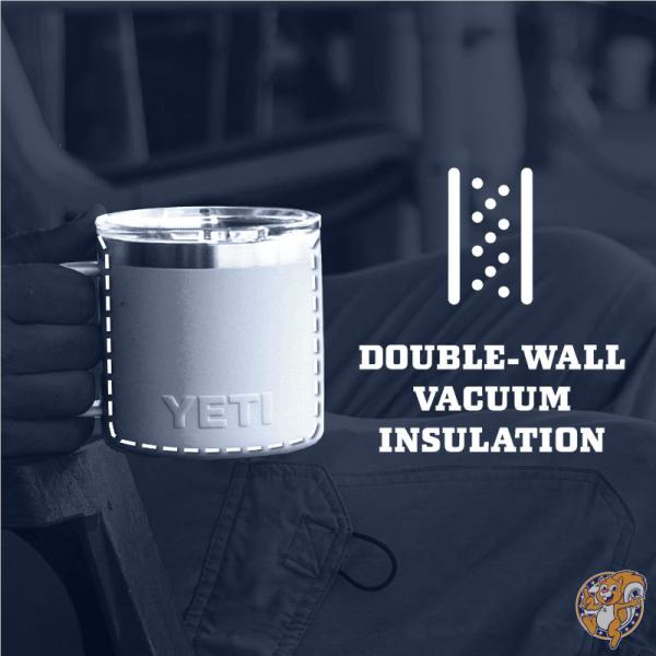 �����ƥ� YETI Rambler 14oz 414ml ���ƥ�쥹 �ޥ����å� �ޥ����饤�������դ� ����ѥ��󥤥����� ����̵��