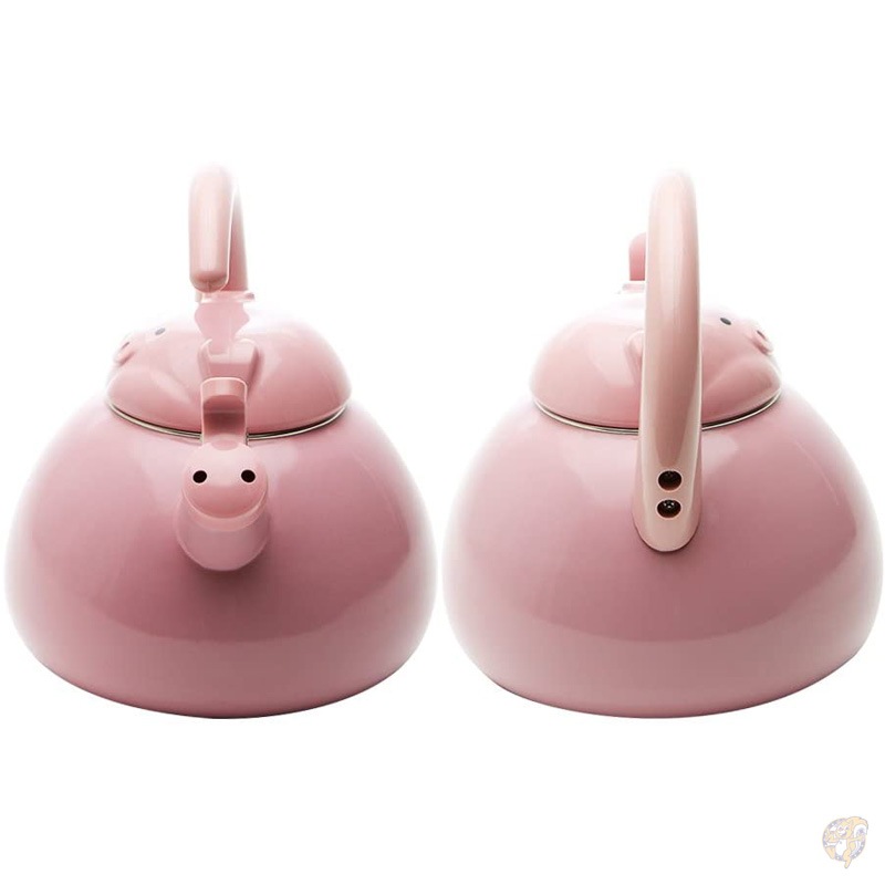 �ڤΤ䤫�� Supreme Housewares �İ����ڤΥ��ȥ� �ԥ󥯤Τ֤� �֥� Whistling Kettle, Pink Pig