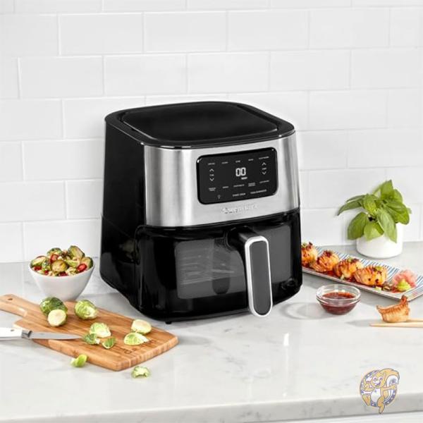 �������ʡ��� Cuisinart �����ե饤�䡼 ��������/�٥���/�֥�����/�����ե饤 Ĵ����� AIR-200 Air Fryer Oven, 6-Qt 5.68��åȥ�