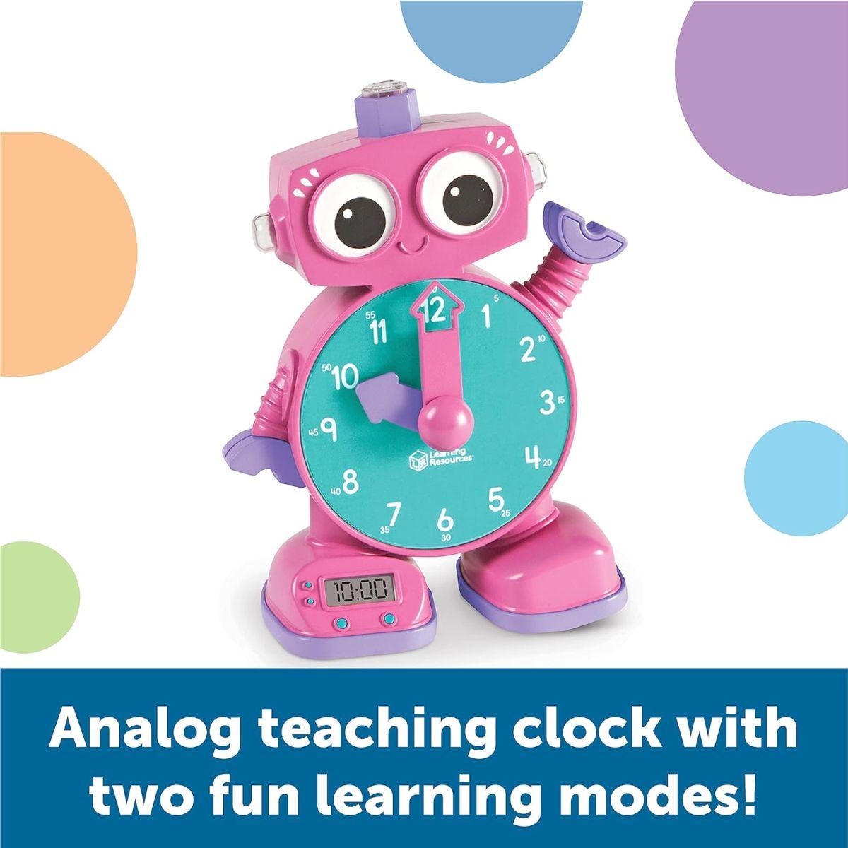 ラーニング リソーシズ (Learning Resources) 英語 おしゃべり 時計 Tock the Learning Clock ...