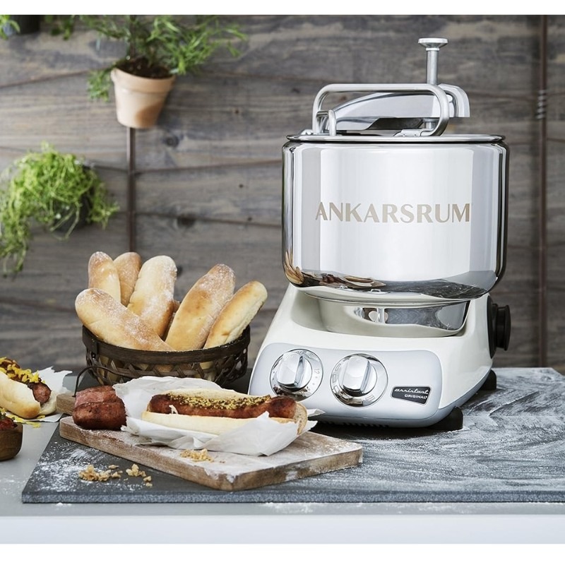 Ankarsrum ���󥫡������ ���󥫥륹��� ���ꥸ�ʥ� ������ɥߥ����� 7L ��6.6kg 600W Jubilee Silver �ѥ󤳤ͥߥ����� ¿��ǽ�ߥ����� ��̳�� ������