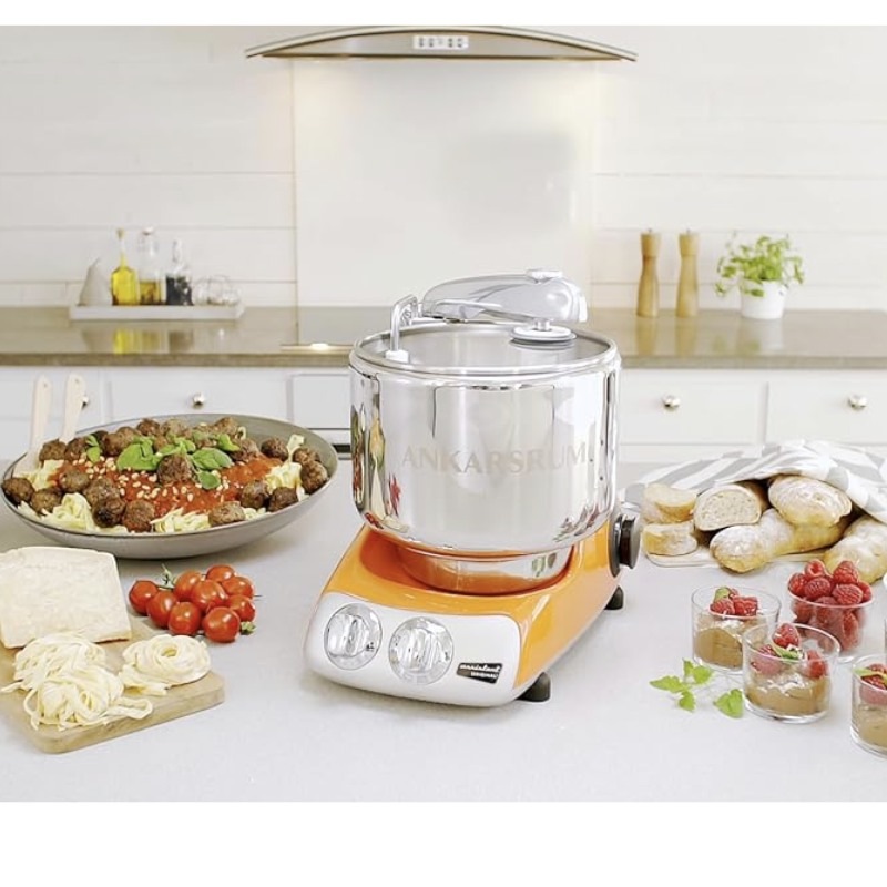 Ankarsrum ���󥫡������ ���󥫥륹��� ���ꥸ�ʥ� ������ɥߥ����� 7L ��6.6kg 600W Jubilee Silver �ѥ󤳤ͥߥ����� ¿��ǽ�ߥ����� ��̳�� ������