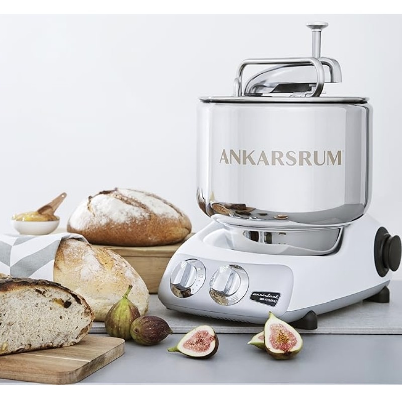 Ankarsrum ���󥫡������ ���󥫥륹��� ���ꥸ�ʥ� ������ɥߥ����� 7L ��6.6kg 600W Jubilee Silver �ѥ󤳤ͥߥ����� ¿��ǽ�ߥ����� ��̳�� ������