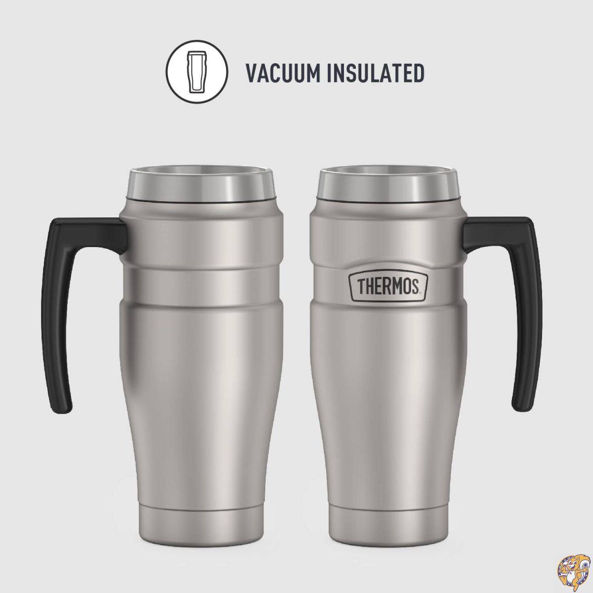 Thermos ���ƥ�쥹���� 473ml �ϥ�ɥ��դ��ȥ�٥�ޥ� 24 oz SK1000CRTRI4