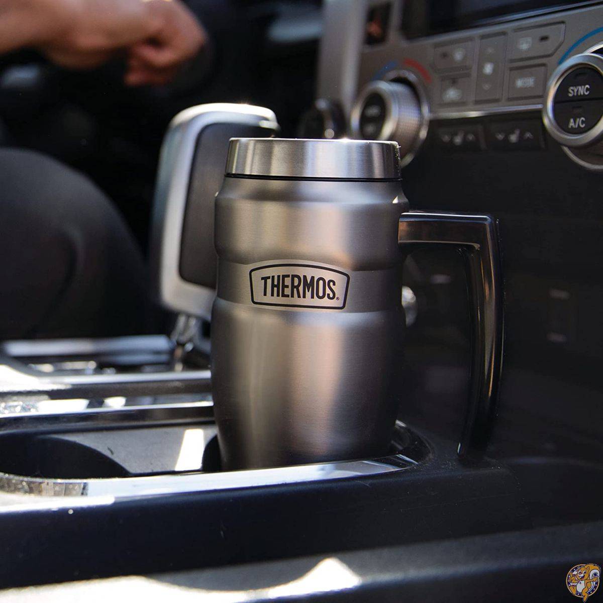 Thermos ���ƥ�쥹���� 473ml �ϥ�ɥ��դ��ȥ�٥�ޥ� 24 oz SK1000CRTRI4
