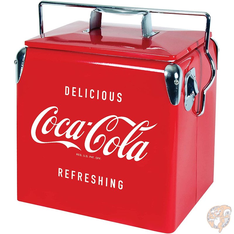 ���������� �����顼�ܥå��� ��ȴ���դ� Coca-Cola Retro Ice Chest Cooler (14 qt)����ȥ���