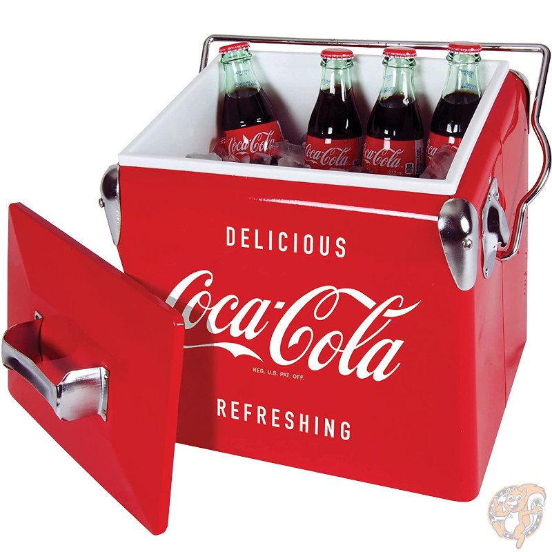 ���������� �����顼�ܥå��� ��ȴ���դ� Coca-Cola Retro Ice Chest Cooler (14 qt)����ȥ���