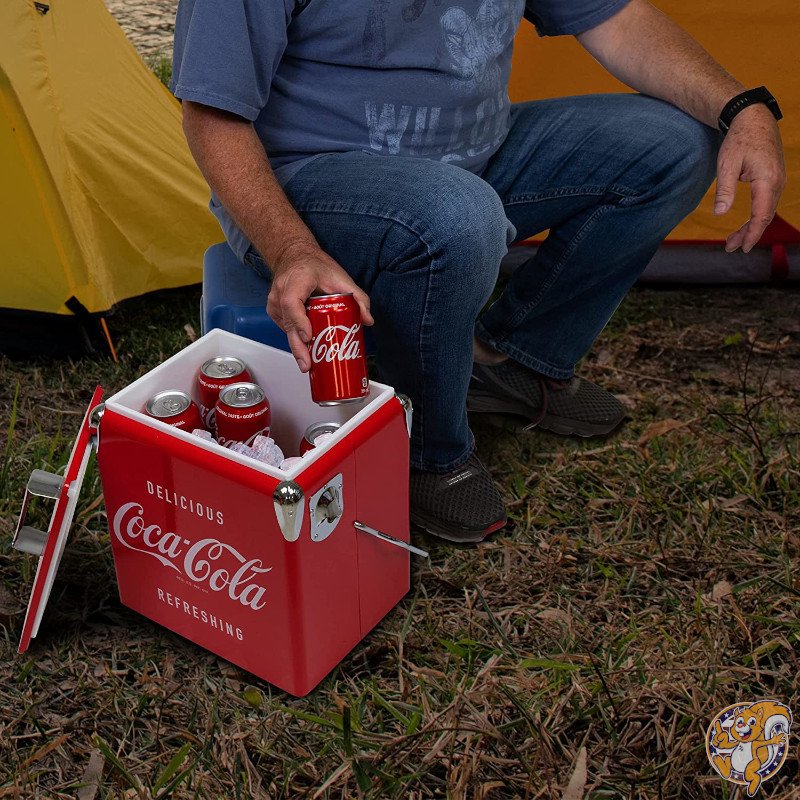���������� �����顼�ܥå��� ��ȴ���դ� Coca-Cola Retro Ice Chest Cooler (14 qt)����ȥ���