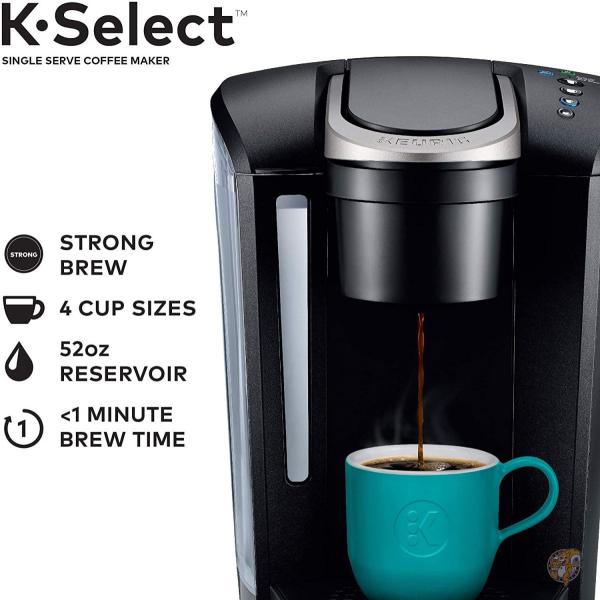 Keurig K-Select�ʥ��塼���K���쥯�ȡ˥����ҡ��᡼���� ���󥰥륵���� K-���åץݥå� �����ҡ���е� ���٥���ȥ����� ����� ����̵��