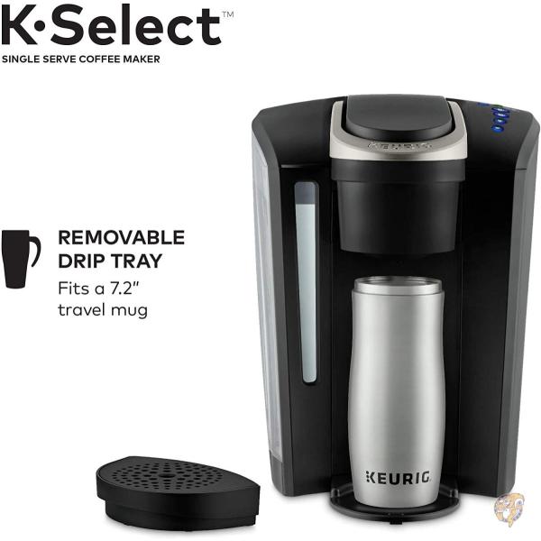 Keurig K-Select�ʥ��塼���K���쥯�ȡ˥����ҡ��᡼���� ���󥰥륵���� K-���åץݥå� �����ҡ���е� ���٥���ȥ����� ����� ����̵��