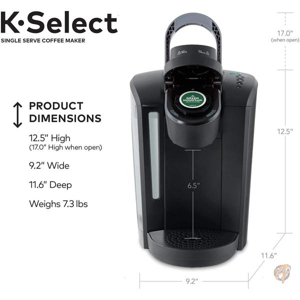 Keurig K-Select�ʥ��塼���K���쥯�ȡ˥����ҡ��᡼���� ���󥰥륵���� K-���åץݥå� �����ҡ���е� ���٥���ȥ����� ����� ����̵��