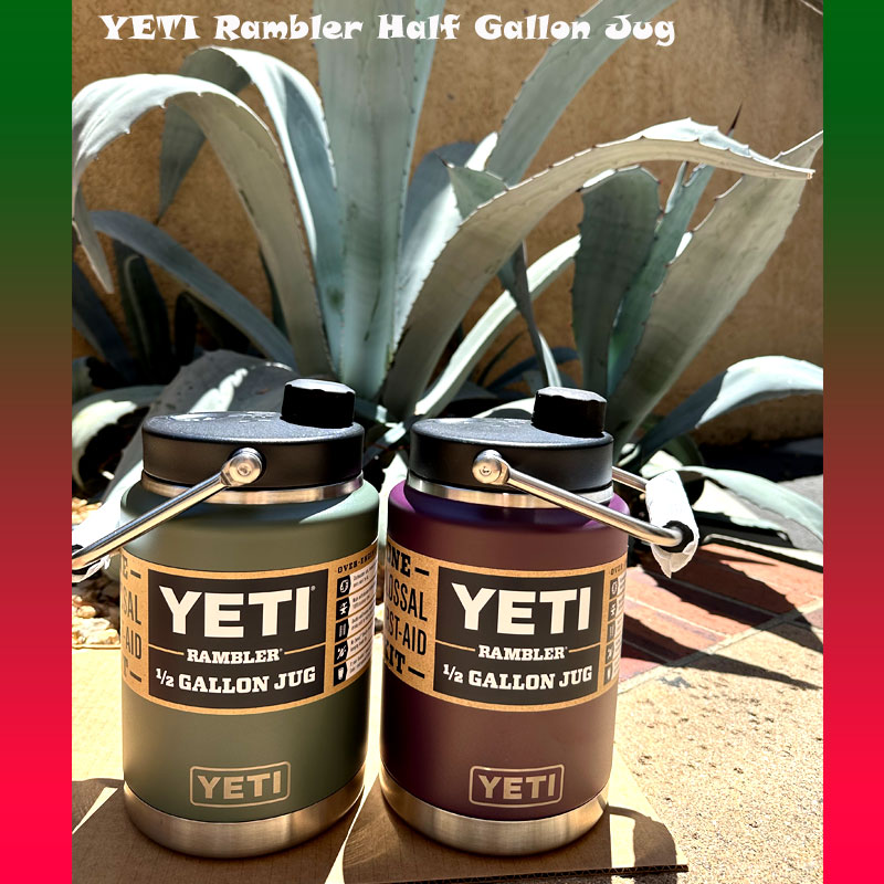YETI �����ƥ� �ϡ��ե����� ���㥰 ���֥顼 ������ ���� ��1.9L Key Lime�ʥ����饤��� HALF GALLON WATER JUG
