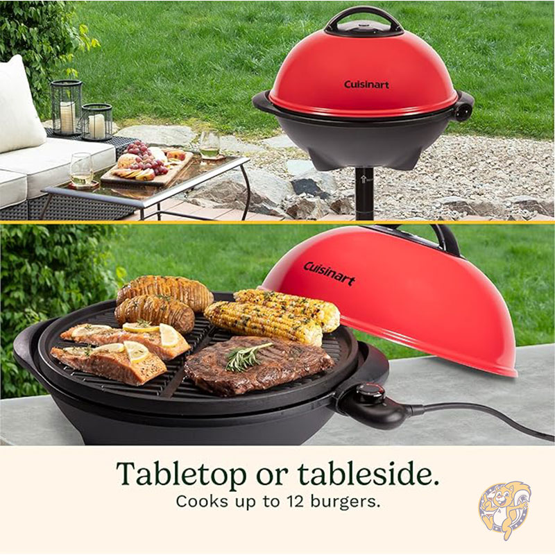 2-in-1 �����ŵ������ BBQ����� CEG-115 609ʿ��cm��Ĵ�����ڡ��� Cuisinart �������ʡ���
