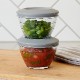 ���󥫡��ۥå��� Anchor Hocking Storage 4-IN-1 �ץ�å� �ܥ��� 6�����å�PREP BOWLS ���饹�ܥ��� 3�� ��3��