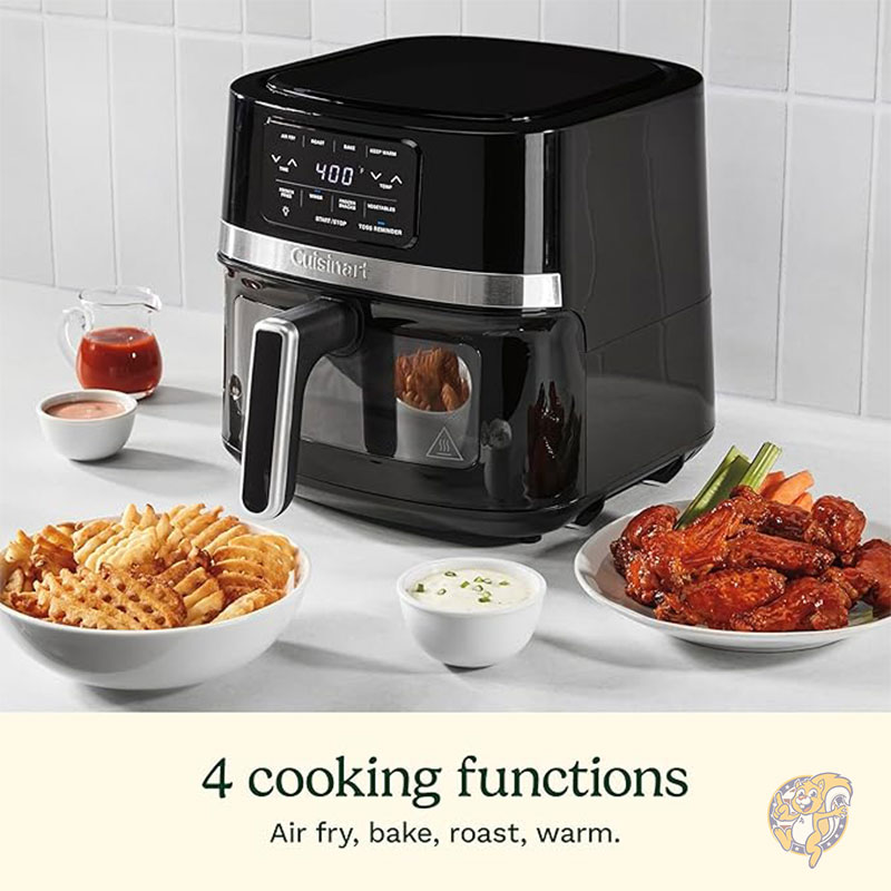 �����ե饤�䡼�����֥� 4.25L�Х����å� �֥�å��ȥ��ƥ�쥹�������륨���ե饤�䡼 4 �ĤΥץꥻ�å��դ������������б��ѡ��� �������� �٥��� �֥����� �����ե饤 CUISINART �������ʡ���