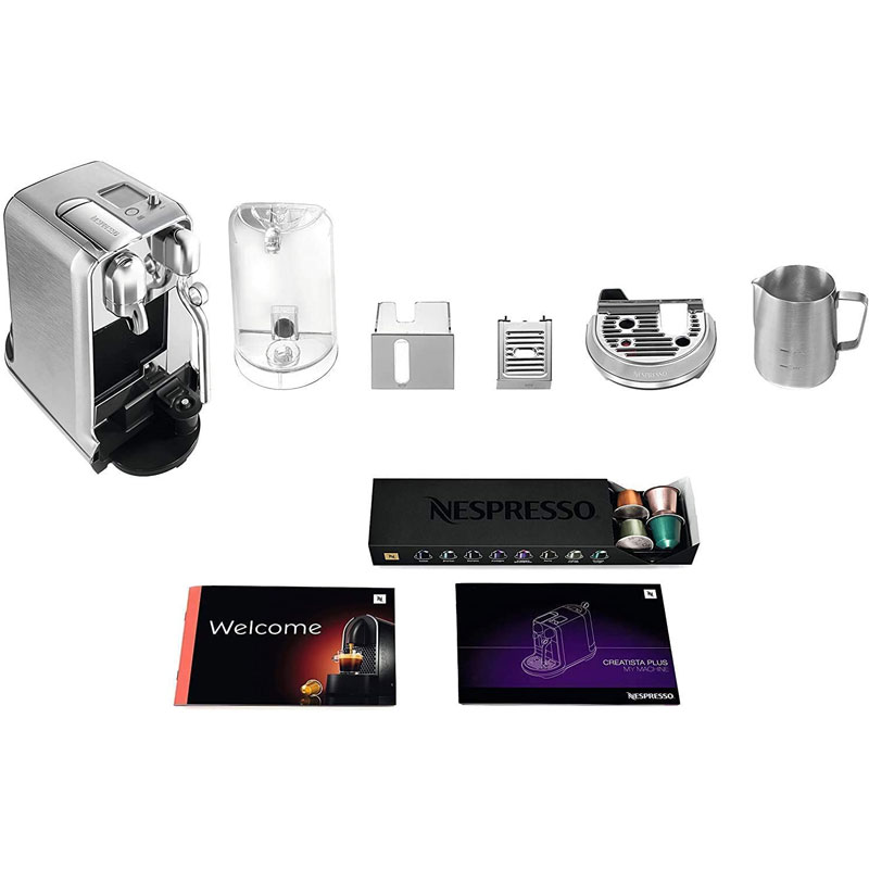 �֥�ӥ� Breville BNE800BSSUSC �ͥ��ץ�å������ҡ��᡼���� �����ץ�å��ޥ����� Nespresso Creatista Plus