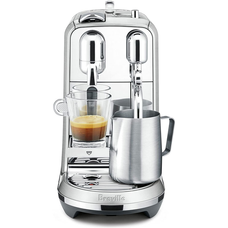 �֥�ӥ� Breville BNE800BSSUSC �ͥ��ץ�å������ҡ��᡼���� �����ץ�å��ޥ����� Nespresso Creatista Plus