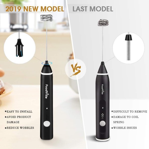 FoodVille �ߥ륯�ե����ޡ� MF02 2-in-1 ��ư �ߥ륯ˢΩ�ƴ� �ϥ�ǥ� ���ż�