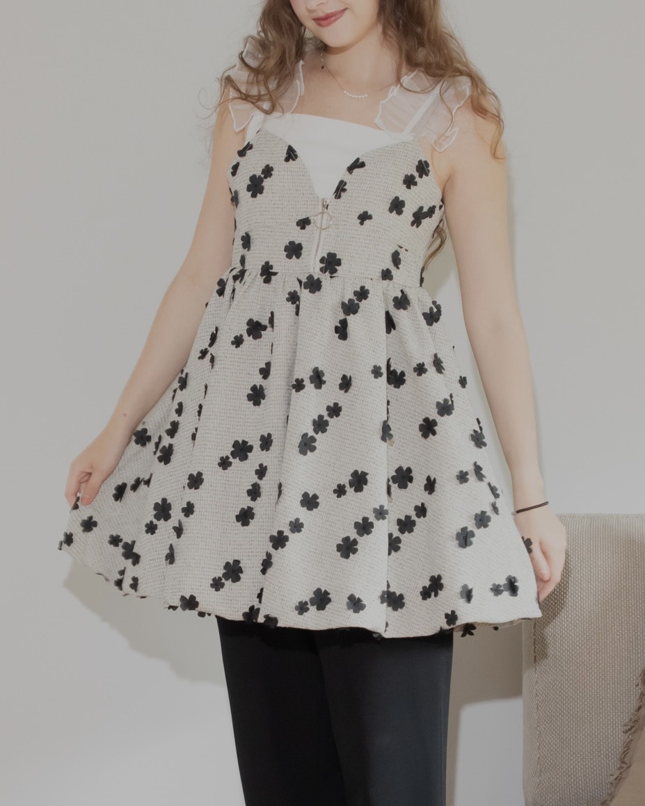 ブルームビスチェ BLACK | ALL | JUMELLE