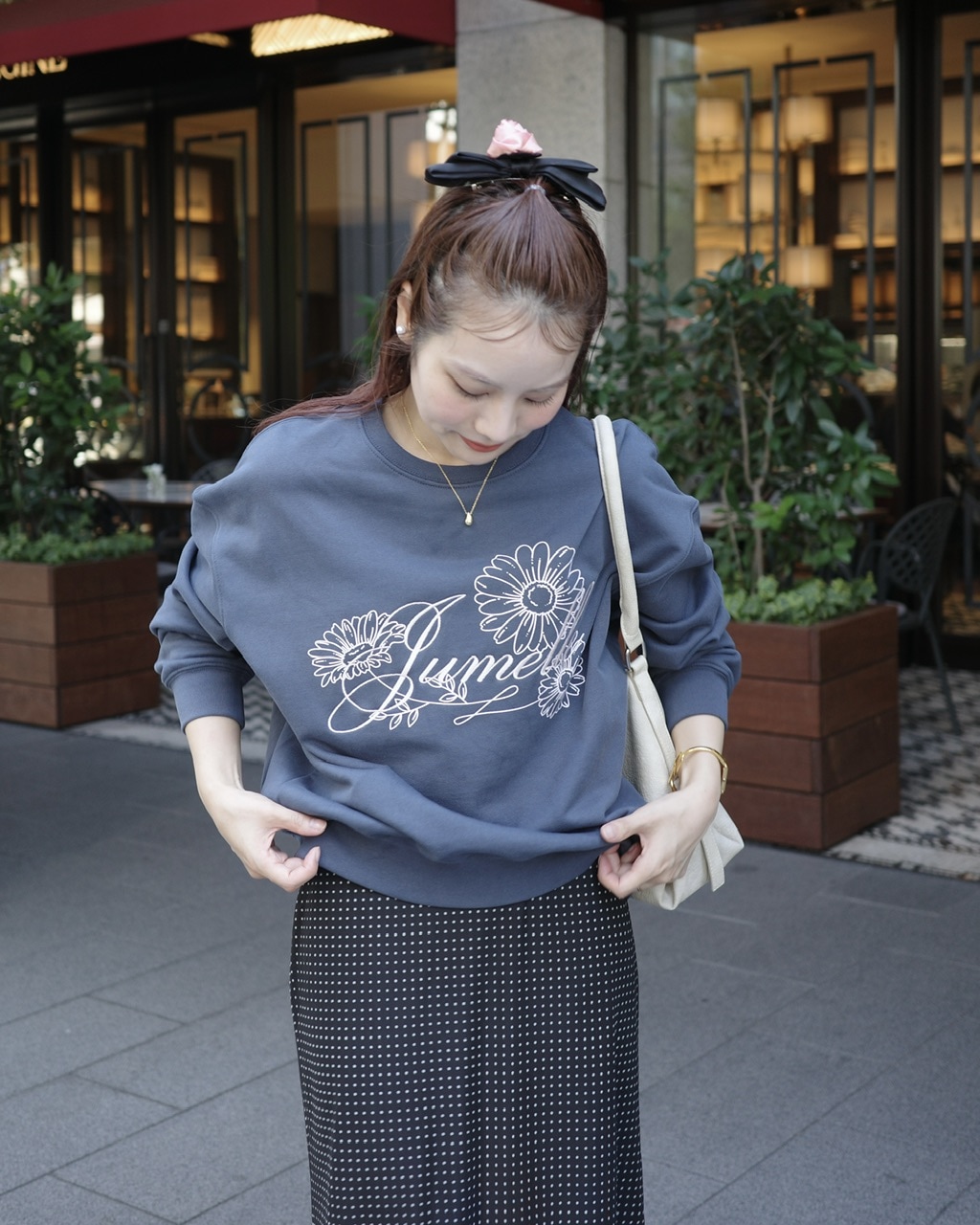 刺繍ロゴスウェット | トップス | JUMELLE