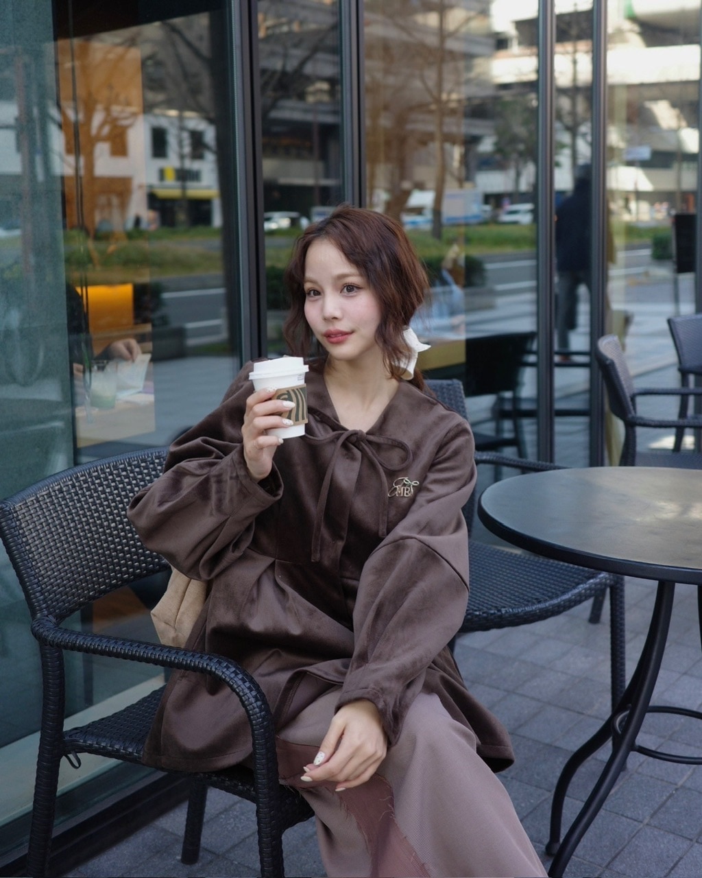 ベロアペプラムトップ #2カラー | JUMELLE | JUMELLE