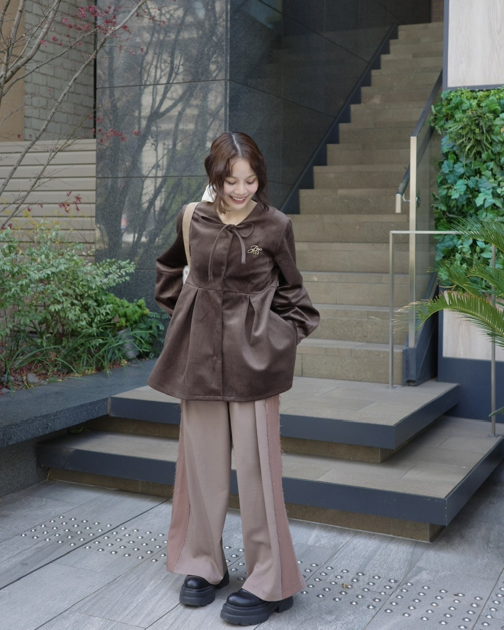 ベロアペプラムトップ #2カラー | JUMELLE | JUMELLE