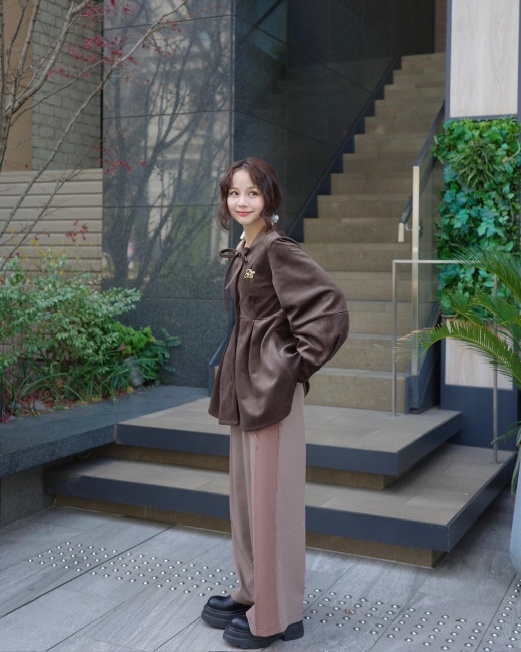 ベロアペプラムトップ #2カラー | JUMELLE | JUMELLE