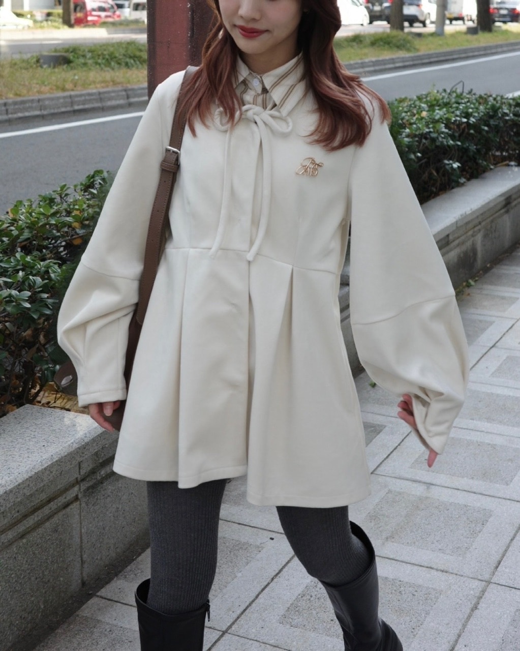 ベロアペプラムトップ #2カラー | JUMELLE | JUMELLE