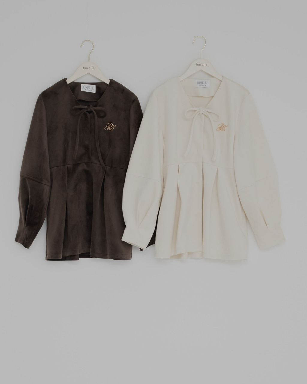 ベロアペプラムトップ #2カラー | JUMELLE | JUMELLE