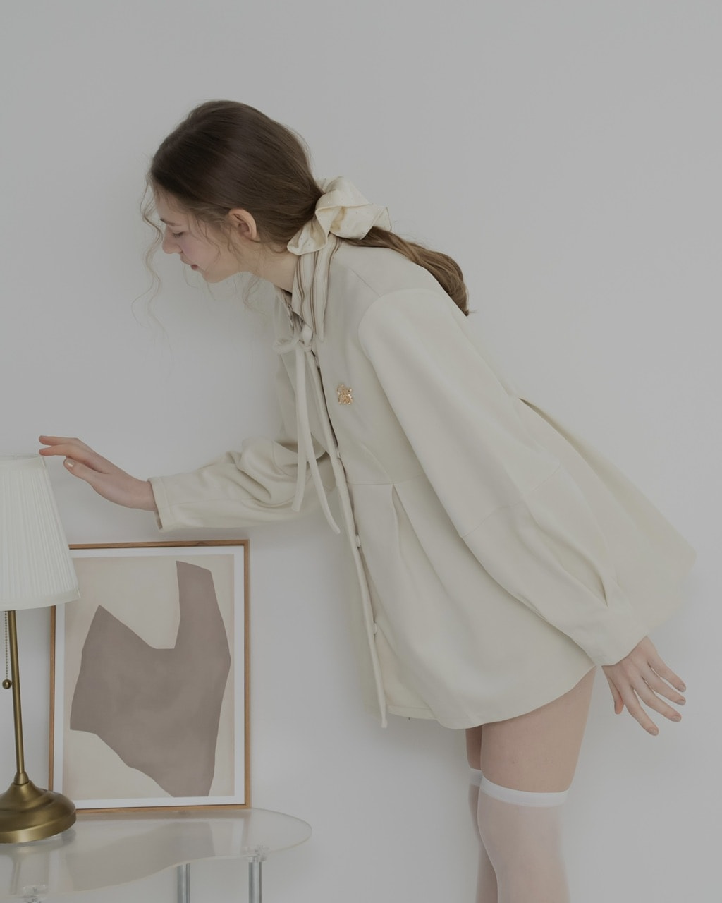 ベロアペプラムトップ #2カラー | JUMELLE | JUMELLE