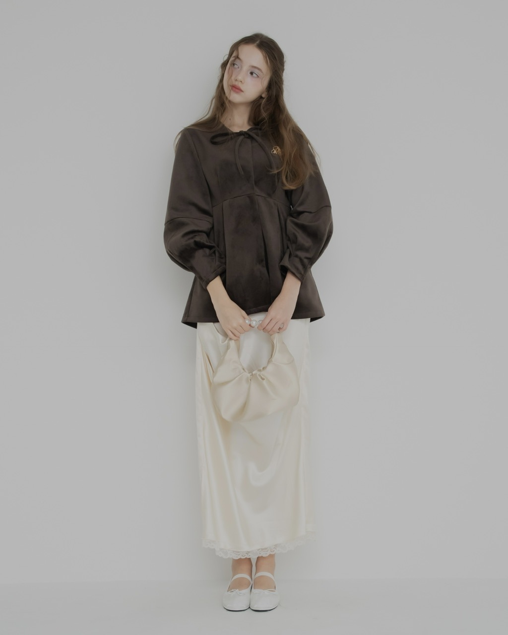 ベロアペプラムトップ #2カラー | JUMELLE | JUMELLE