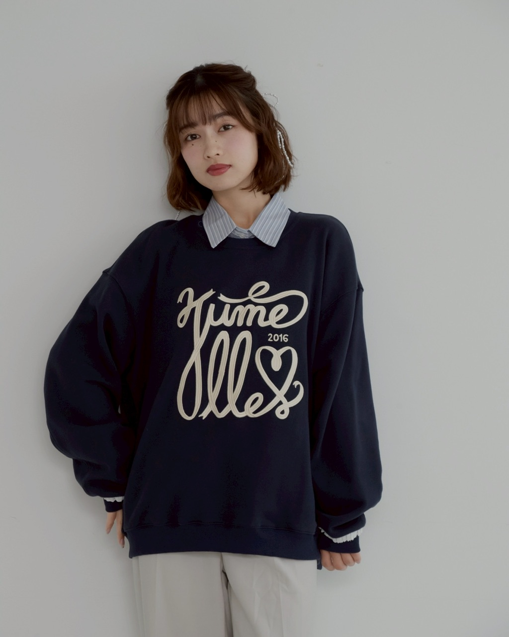 big ribbon sweat #2カラー | CUTSEW/SWEAT | JUMELLE