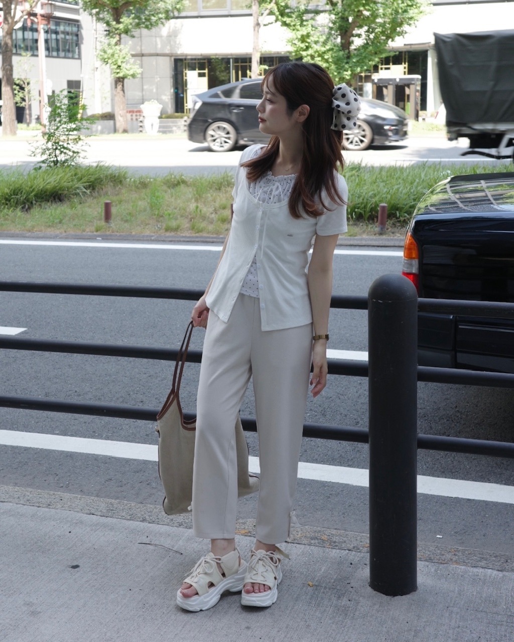 アンクルリボンパンツ アンクルリボンパンツ #3サイズ | ALL | JUMELLE