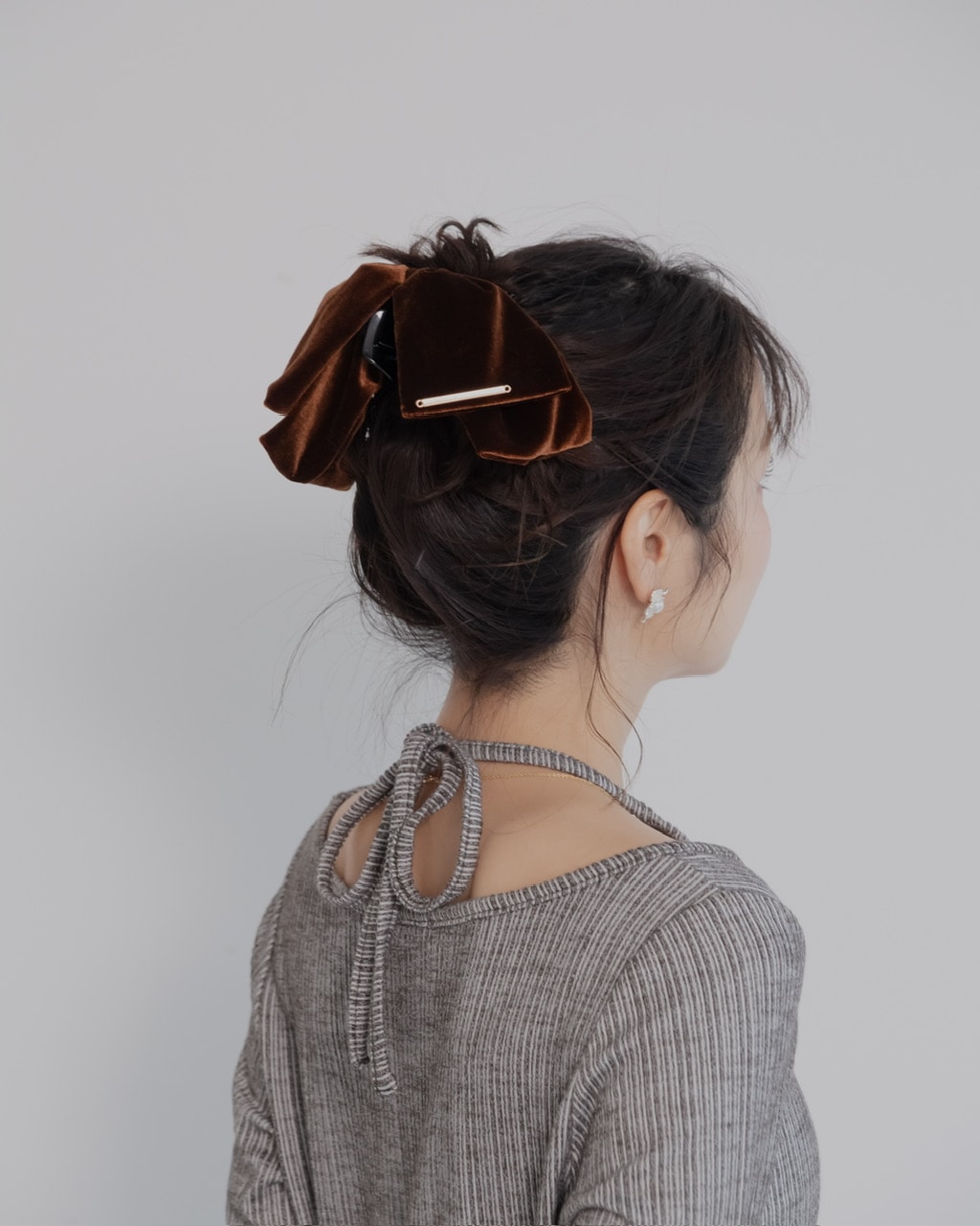 ベロアリボンクリップ BLACK | アクセサリー/グッズ/帽子 | JUMELLE