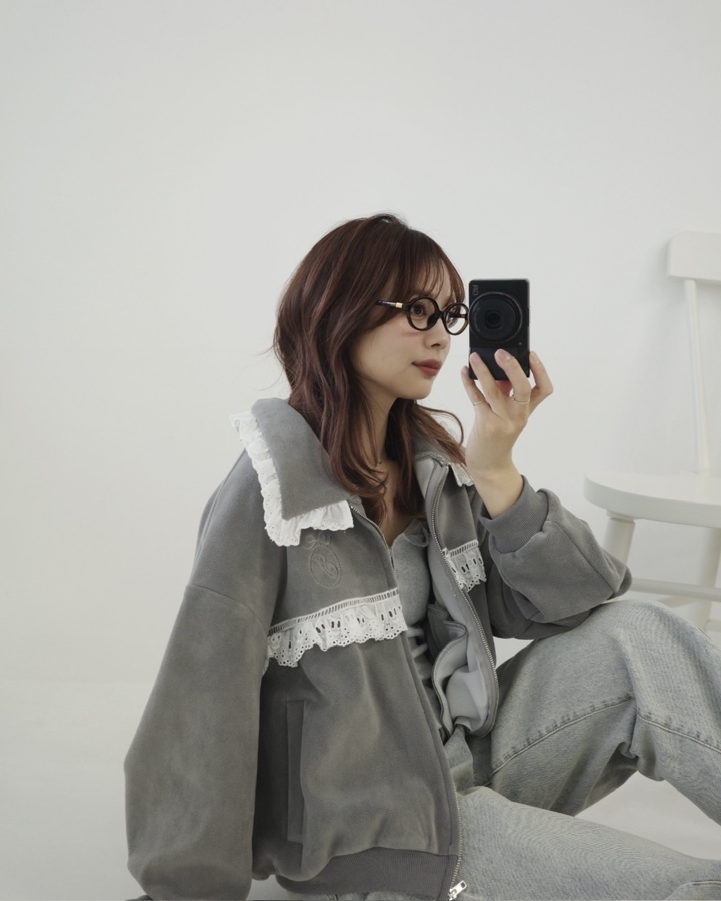 レースフルジップジャケット | JUMELLE | JUMELLE