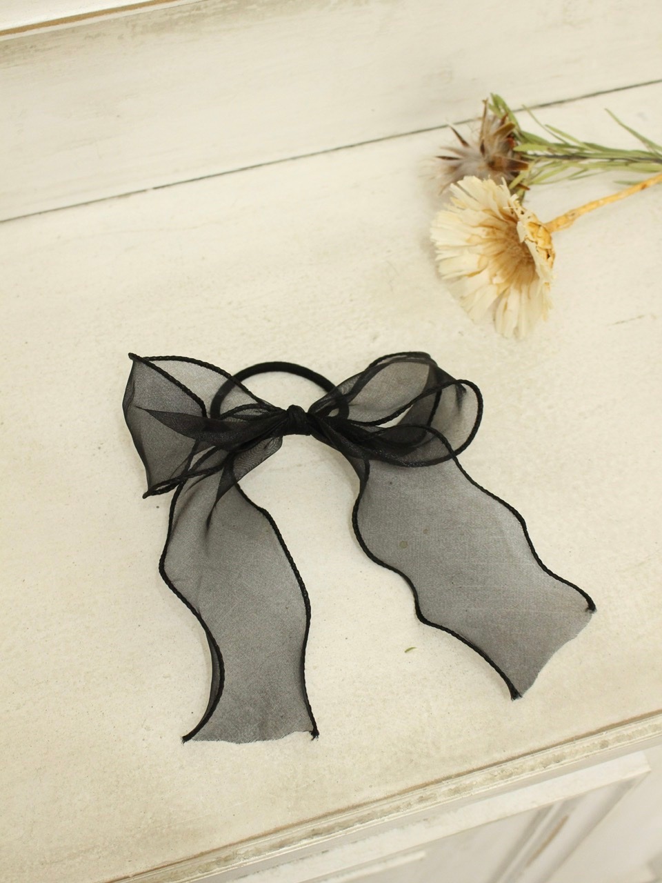 swankiss リボンジェリーチュ Swankiss（スワンキス）の「HN girly ribbon TOPS（シャツ