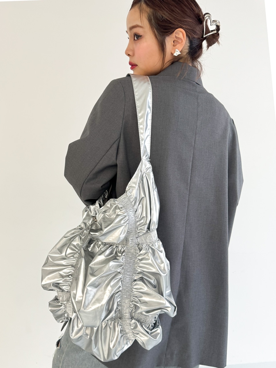 超特価激安の商品をすべて #2カラー bag shirring luster | JUMELLE | バッグ/財布 コスプレ衣装