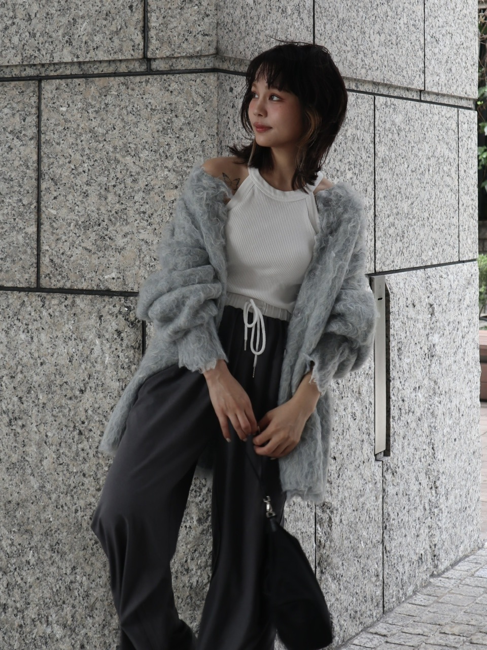 monster shaggy knit #2カラー | トップス | JUMELLE