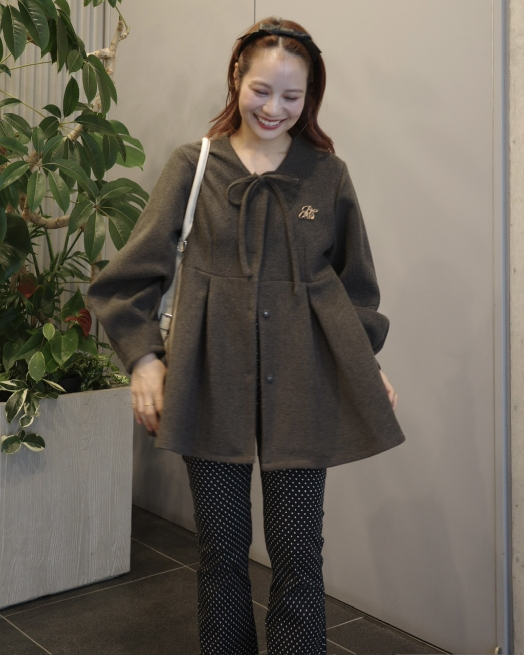 メルトンペプラムトップ | トップス | JUMELLE