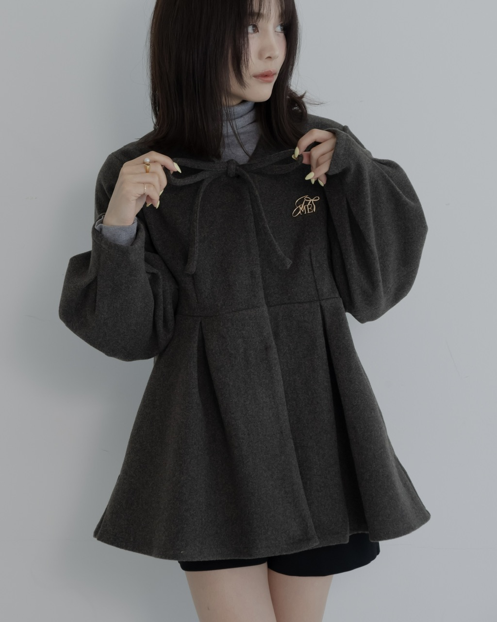 メルトンペプラムトップ | トップス | JUMELLE