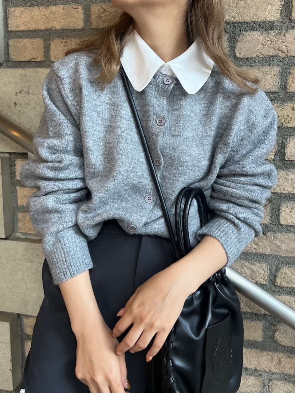 襟付き2wayカーディガン ※残りわずか | KNIT/CARDIGAN | JUMELLE 襟付き2wayカーディガン ※残りわずか | KNIT/CARDIGAN | JUMELLE