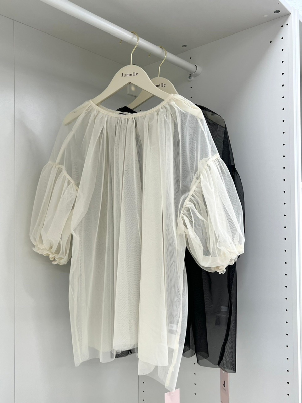 tulle gather BL #2カラー | SHIRT/BLOUSE | JUMELLE