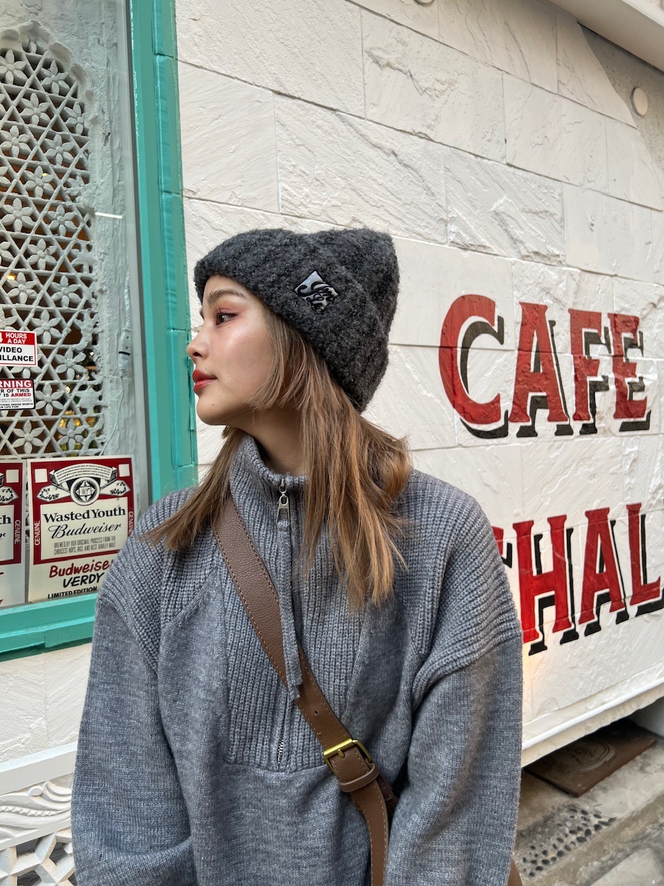 wasted youth beanie ビーニー ニット帽