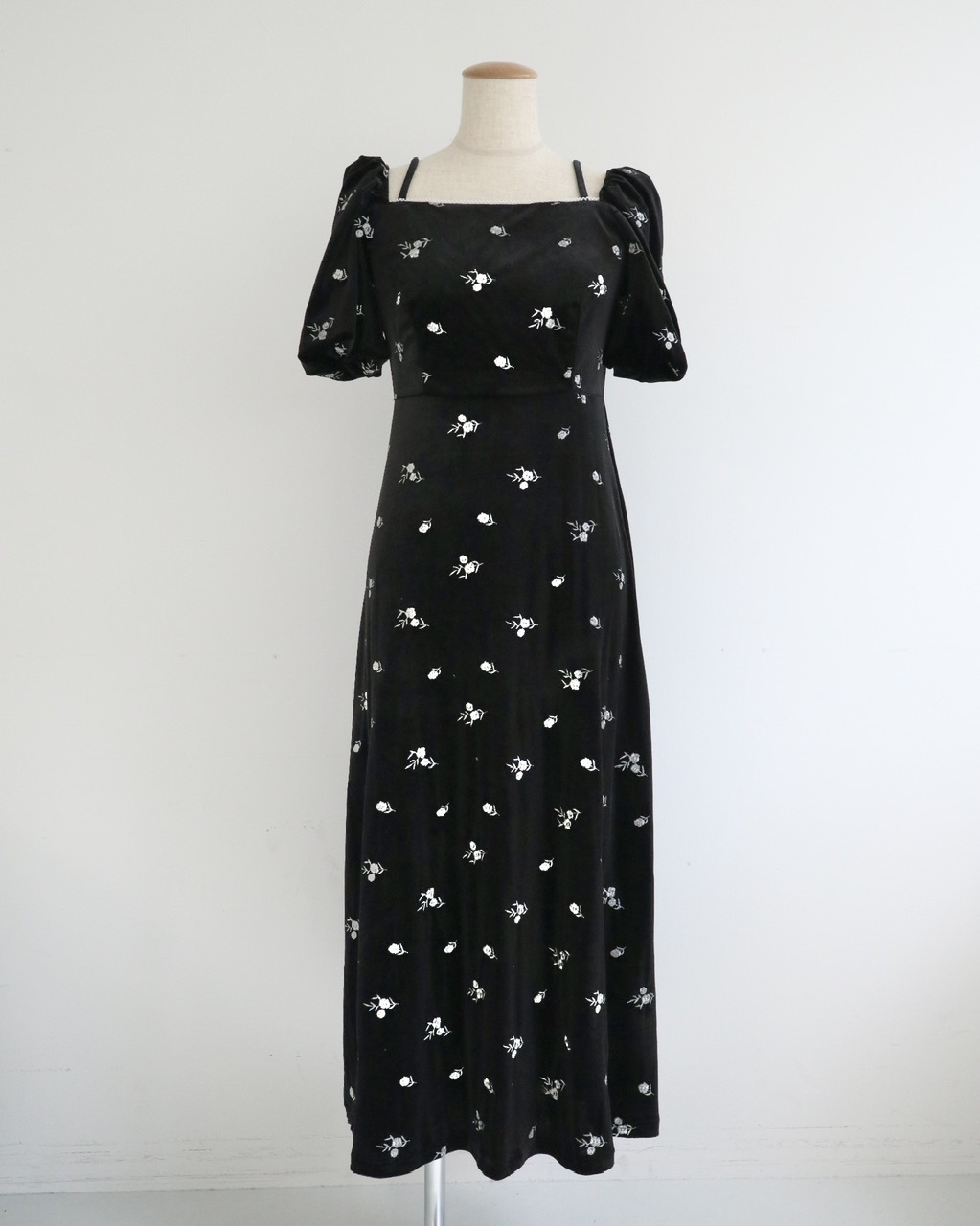 予約販売/10月中旬】ベロアラインドレス #2サイズ | ALL | JUMELLE