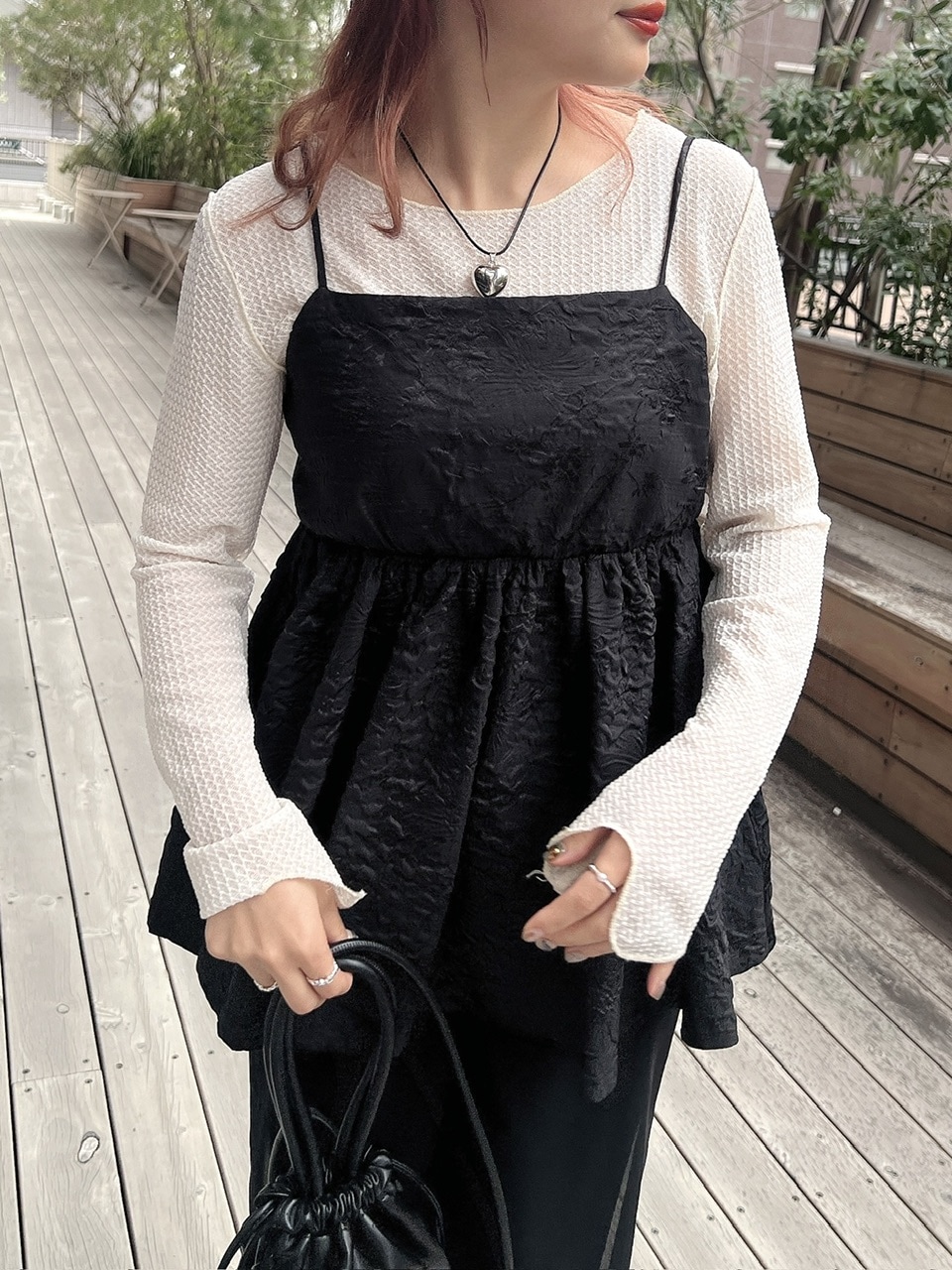 ふくれジャガードトップ #2カラー | トップス | JUMELLE