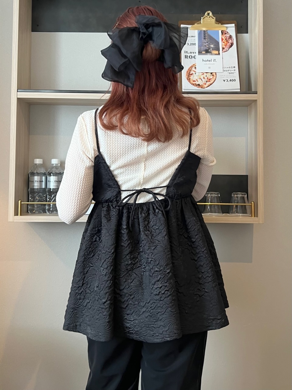 ★プレ春夏★【CHANEL】リボンバレッタ２個セット org.jpg