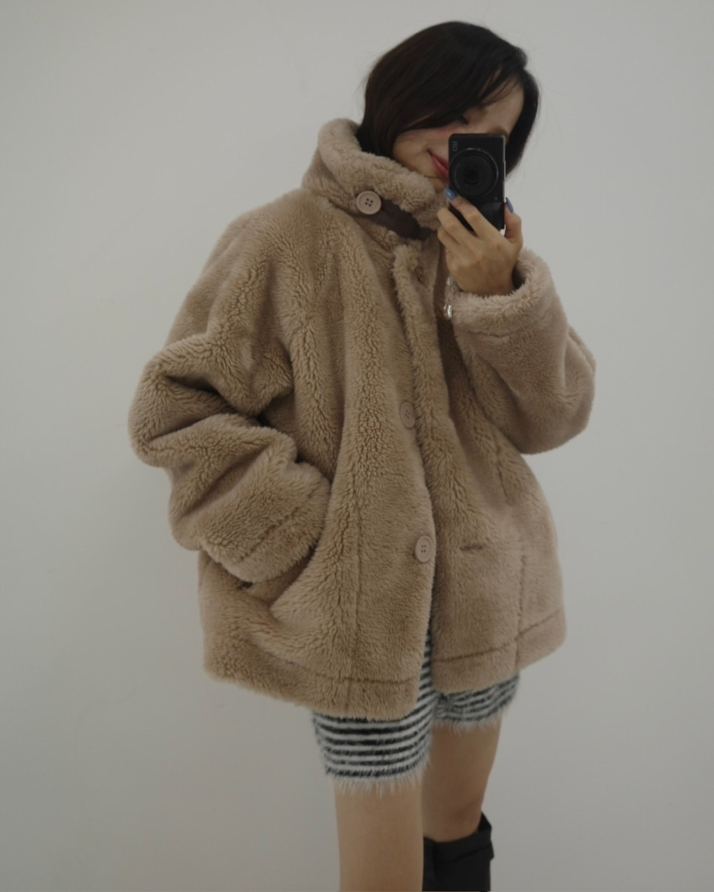 予約販売/11月下旬】ムートンボアコート #2カラー | ALL | JUMELLE