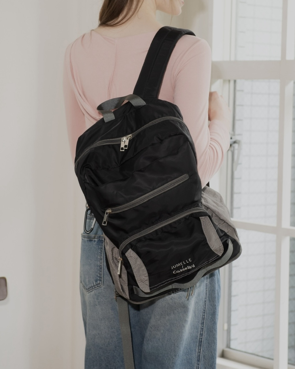 9月25日(金)19時発売］【JUMELLE×Casselini】マザーズバッグ #2カラー
